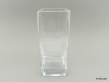 Stiklinė vaza kvadratinė