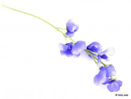 Dirbtinė gėlė - pelėžirnis purpurinis