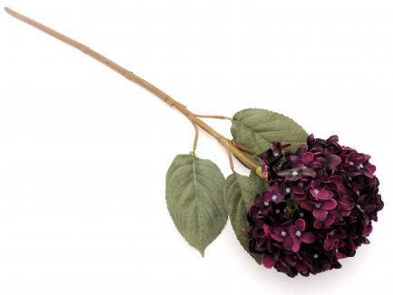 Dirbtinė hortenzija tamsiai violetinė