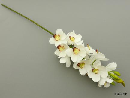 Dirbtinė gėlė -  orchidėja Cimbidis