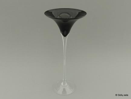 Stiklinė taurė Martini juoda