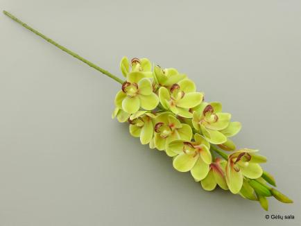Dirbtinė gėlė - orchidėja Cimbidis 