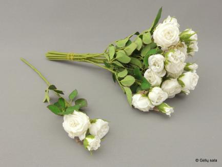 Dirbtinė gėlė - rožės šakelė CR