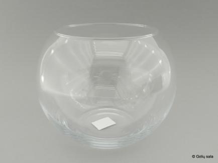 Stiklo indas - akvariumas 4L