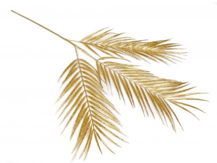 Palmės lapai auksinis