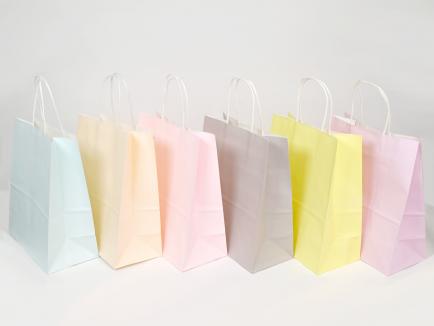 Popieriniai spalvoti maišeliai 